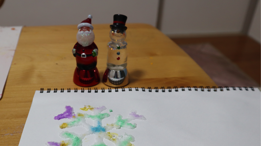 塩と絵の具で魔法のアートを！：子供向けソルトペイントの楽しみ方